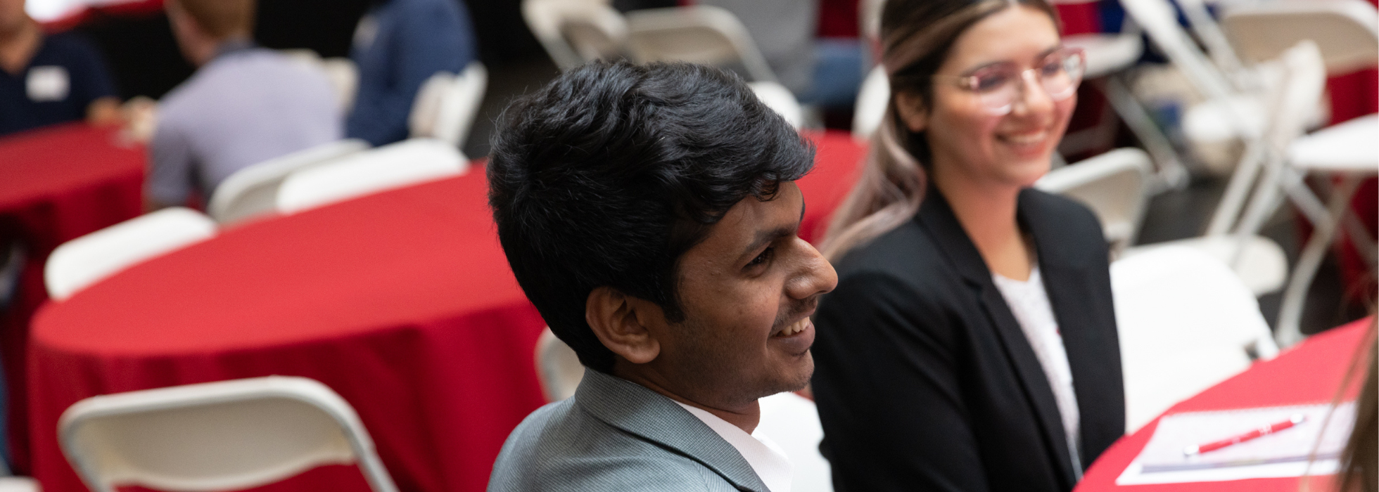 College of Business Masters in Decision Anlytics Students Header