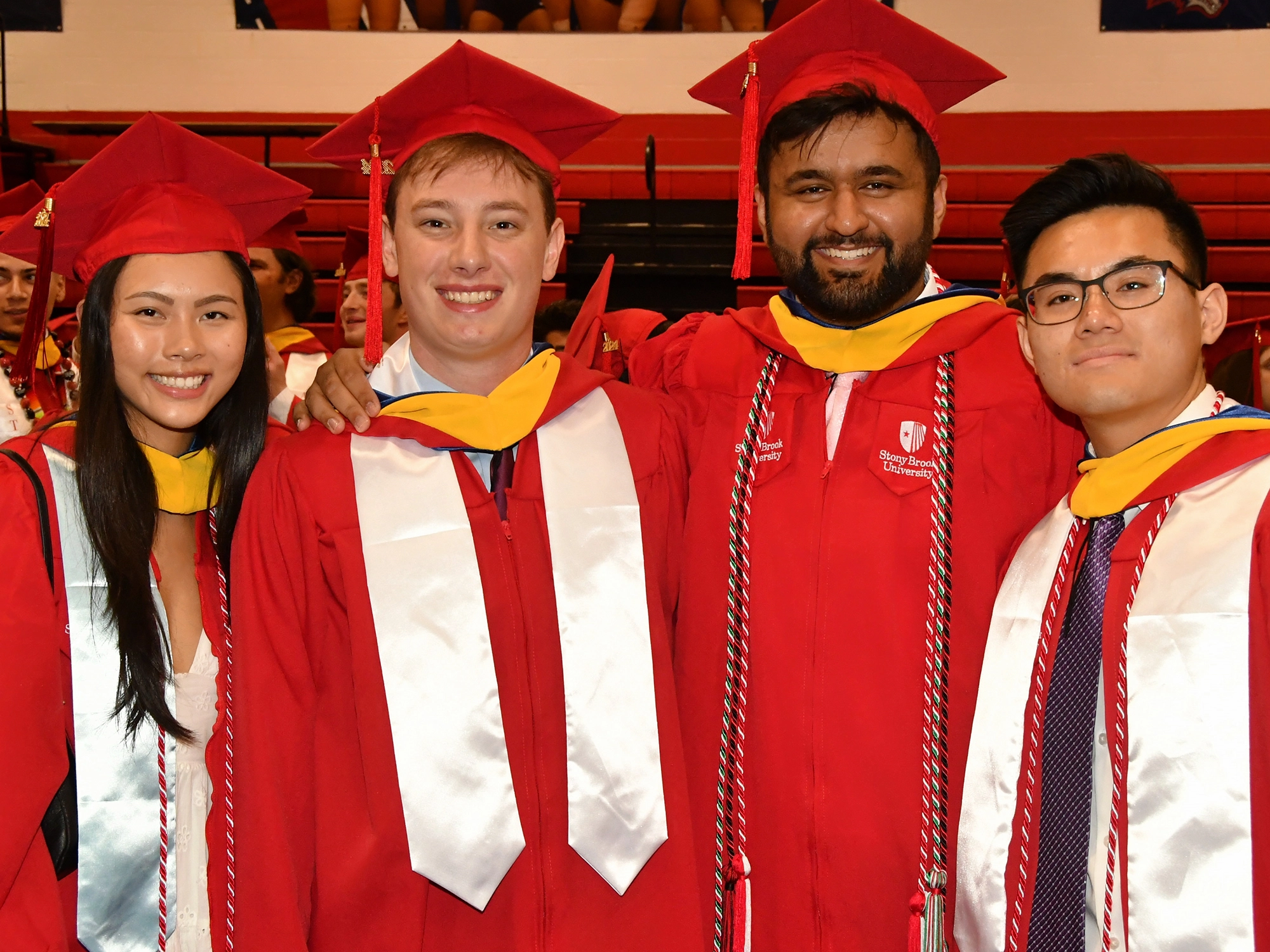 Stony Brook university College of BUsiness students at convocation
