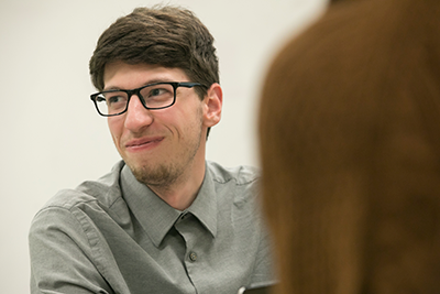 Student in a Foreign Language education class