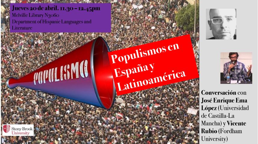 Round Table: Populismos en España y Latinoamérica