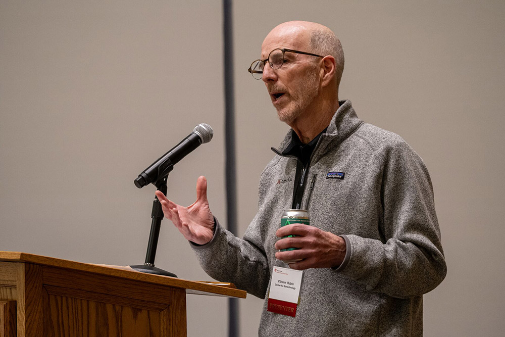 Clinton Rubin Giving Opening Remarks
