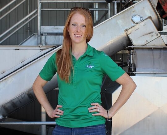Woman in Manufacturing Plant